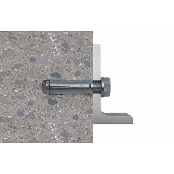 Slagförankringar EAII elgalvaniserat stål M6X30 låda med 100 st - FISCHER - gängade uttag för fixering
