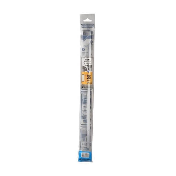 NORDLINGER PRO Hörnkorsningsprofil - Arbetsbord 38mm - Form 2 kvartsrundor