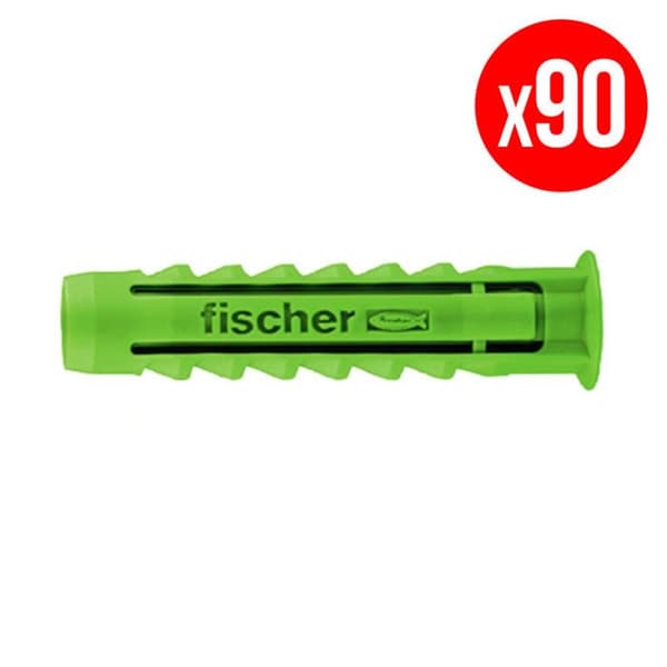Expansionsankare - FISCHER - SX Plus Grön - 50 mm - 6 mm - 90 stycken
