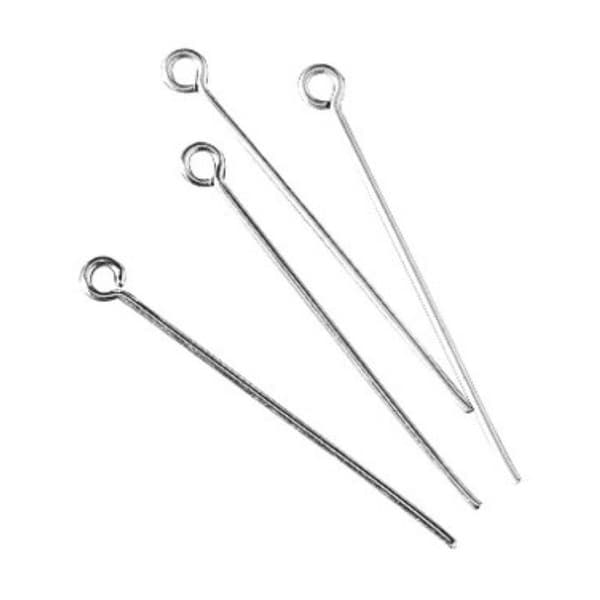 Remmaringsstift - Rayher - Ø 0,6 mm x 35mm - 15 stycken - Hypoallergen metall
