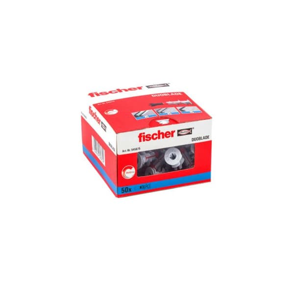 Ankel - FISCHER - DUOBLADE - Bi-material - 4 - 5 x 44 mm - Paket med 50 st