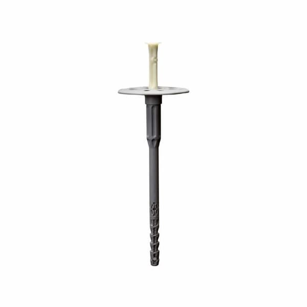Fischer - 546805 - Förpackning med 100 stycken isolerande gipspinnar med plastspik Vit PN8/100 mm