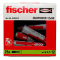Miniatyrbild 2 av 4: Bi-material pluggar DuoPower 12X60 kartong med 25 - FISCHER - 538243