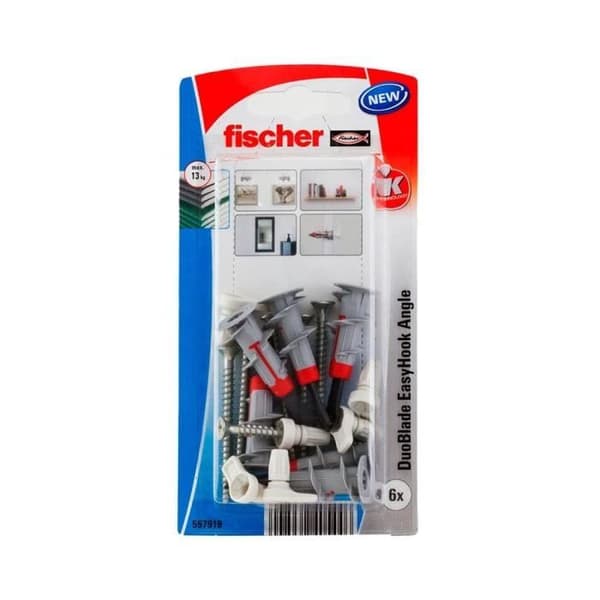 FISCHER Duoblade EasyHook Rak krok - x6