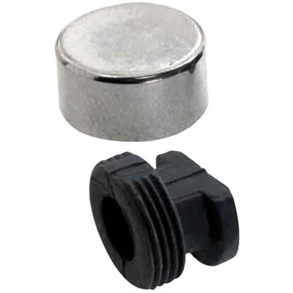 Glidlager - förnicklad brons - 16 mm