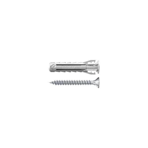 GENERISK - Nylonankare sx plus 6x50 med skruv blister x10 - FISCHER
