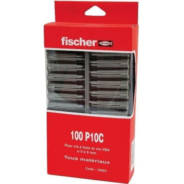 Nylon multi-användningsplugg - 100-pack - PC 10