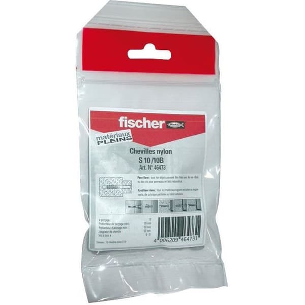 Nylon ankare - paket med 20 - S 8/20B