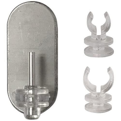 neofix 3 i 1 genomskinliga/krom x2 klisterpitonger