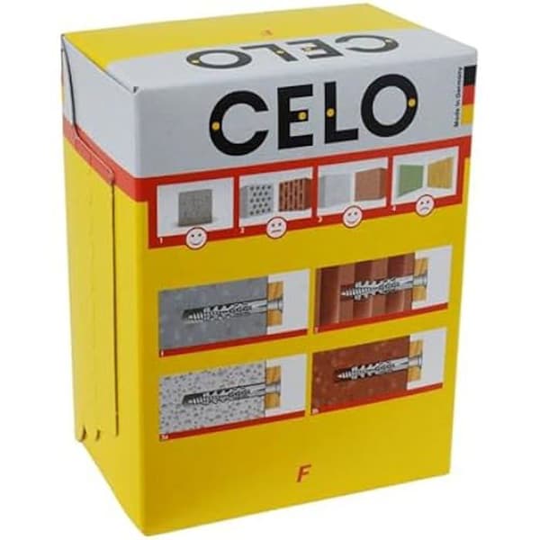 Nylonankare - CELO - 914NF - 14x70 mm - Förpackning med 20 enheter - Massiva material