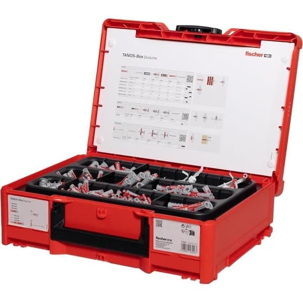Fischer Tanos Box DuoLine Kit med 713 plugg