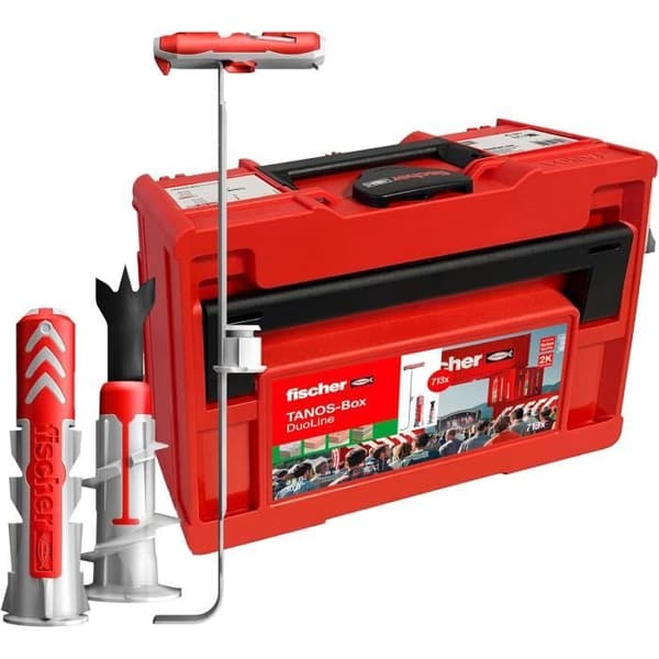 Fischer Tanos Box DuoLine Kit med 713 plugg