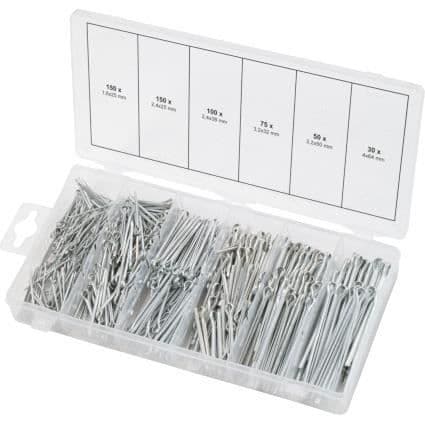 Sprint sortiment - KS TOOLS - 555 st - Stål - DIN94