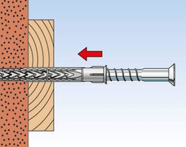 Fischer lättmonterad plugg - 530951