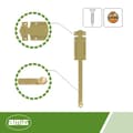 Miniatyrbild 2 av 5: Amig pin - 5487 - | Spärr 3700 | 400 mm | Mässing | Mast