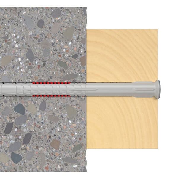 FISCHER T stål DuoXpand förlängd plugg 10x160 mm - Låda med 50 st - 562159