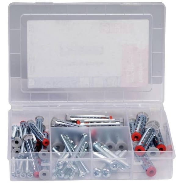 Fischer MeisterboX DuoHM PZ Skruv för ihåliga kroppar 55 mm 572926 52 st.