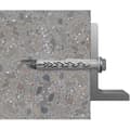 Miniatyrbild 4 av 4: Fixering av ram - fischer - SXRL FUS A6 - Grå - 10 x 160 mm - Rostfritt stål