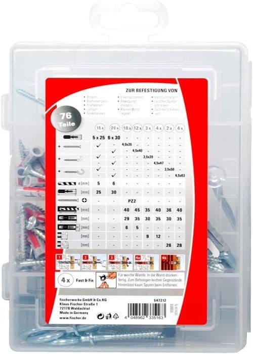 Fischer lättmonterad plugg - 547212