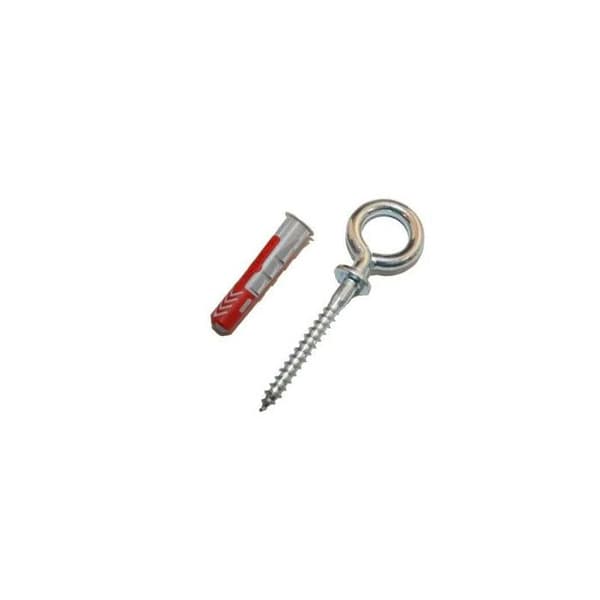Universell plugg - FISCHER - DuoPower 6x30 - Paket med 4 - Nylon - Ögla