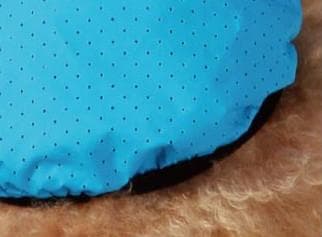 Blå luftig sport Hundjacka XS med reflex