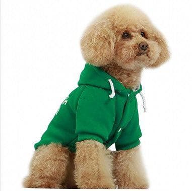 HundTröja Hoodie Grön Sport 89 Hundkläder