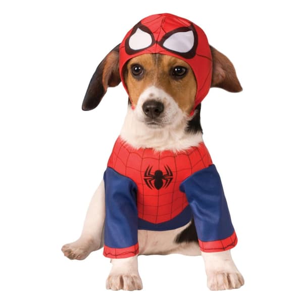 Spider-Man Hundekostume Red/Black/Blue XL