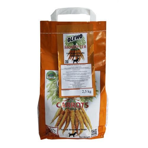 Olewo morötter Hund 2,5 kg