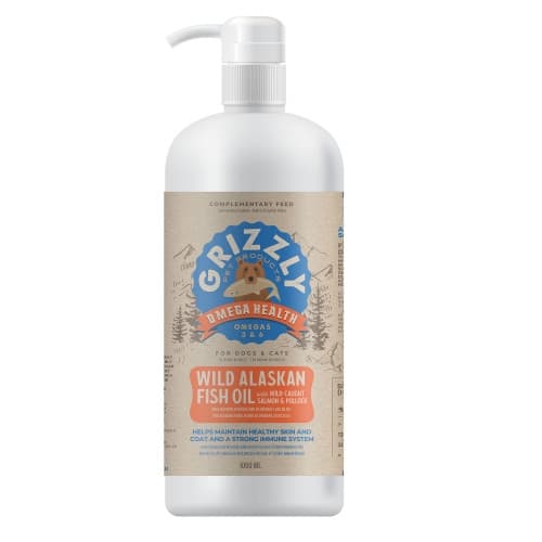 Fodertillskott Grizzly Laxolja 1000 ml