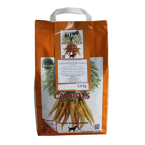 Olewo morötter Hund 5 kg