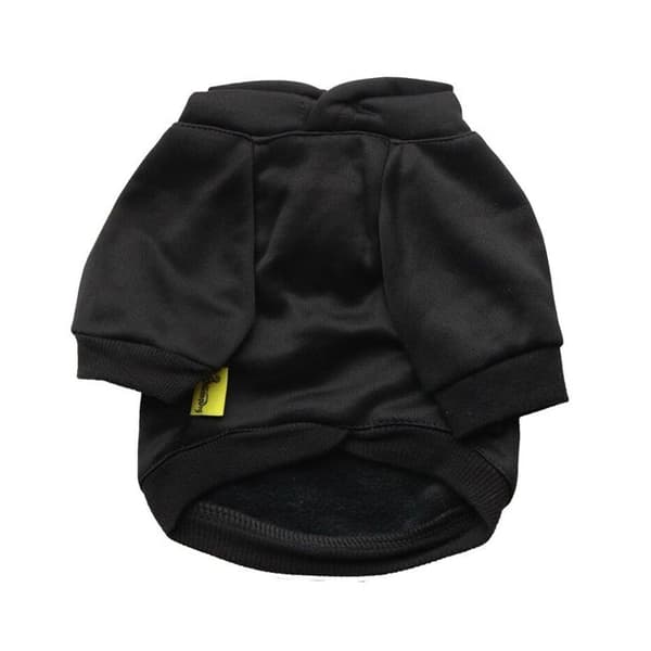 Sweat déguisement - Säkerhet - Svart - För hund och katt - Max storlek 29 cm - Mjuk sweatshirt
