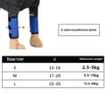 Pikkukuva 8 / 10: Jalkatuki Heijastimella Koiralle - Kiinnitetään koiran etujalan ympäri