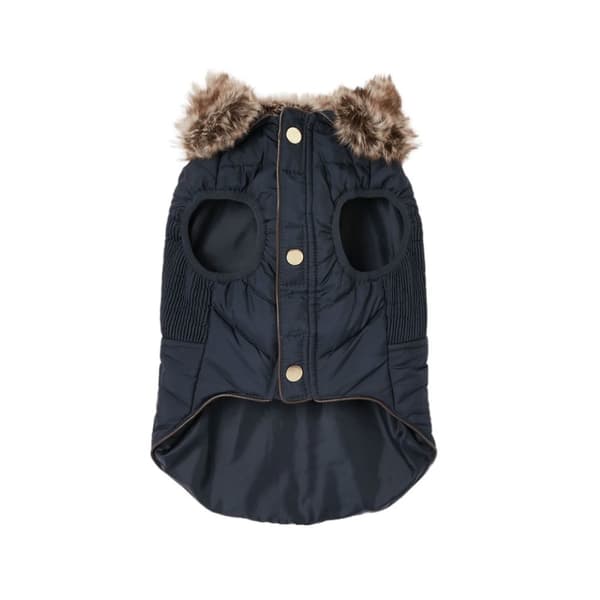 Joules Cherington Dog Coat Black L
