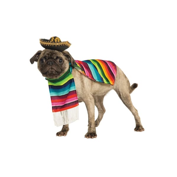 Bristol Novelty Mexican Dog Costume Set