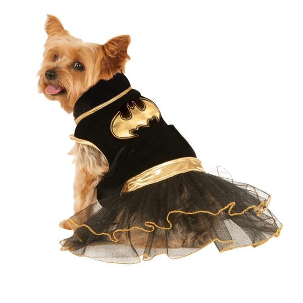 Batman Batgirl hund kostume