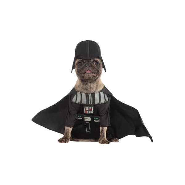 Bristol Novelty Darth Vader Darth Vader hundekostume Black S