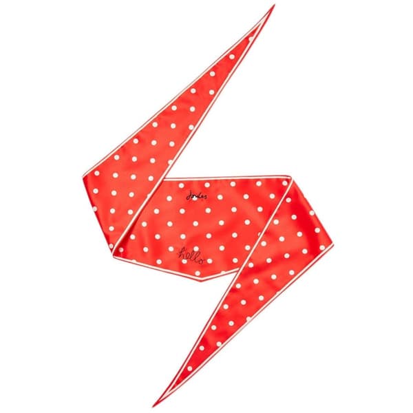 Joules Hello Polka Dot Dog Scarf