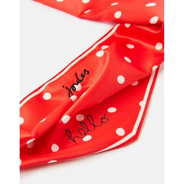 Joules Hello Polka Dot Dog Scarf