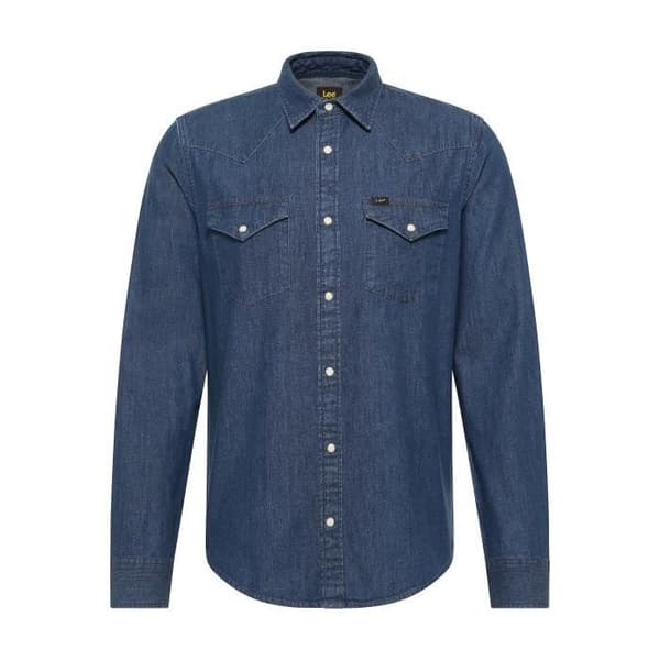 Lee Regular Western Shirt - mellansten - M