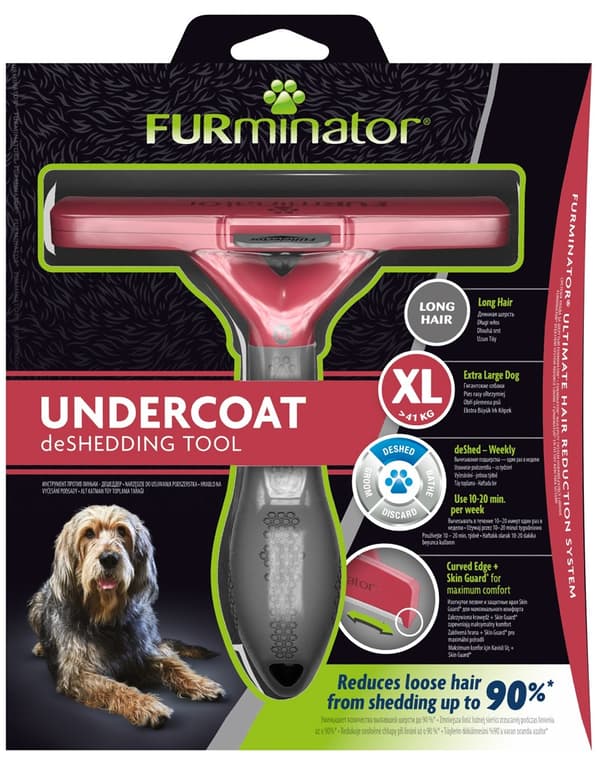 FURminator - furminator til langhårede hunde - XL
