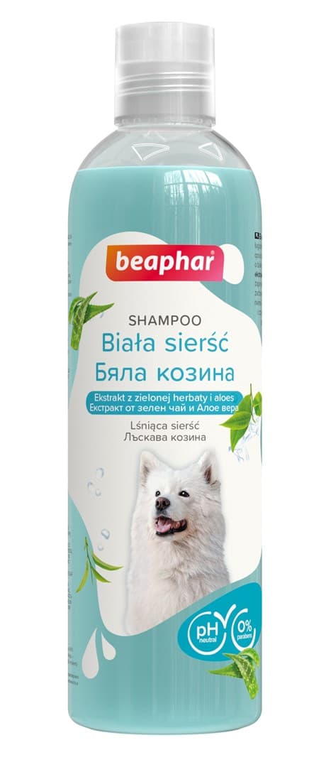 BEAPHAR Hvid pels - shampoo til hunde - 250ml