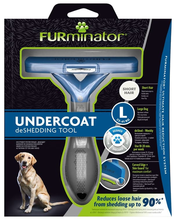 FURminator - furminator til langhårede hunde - L