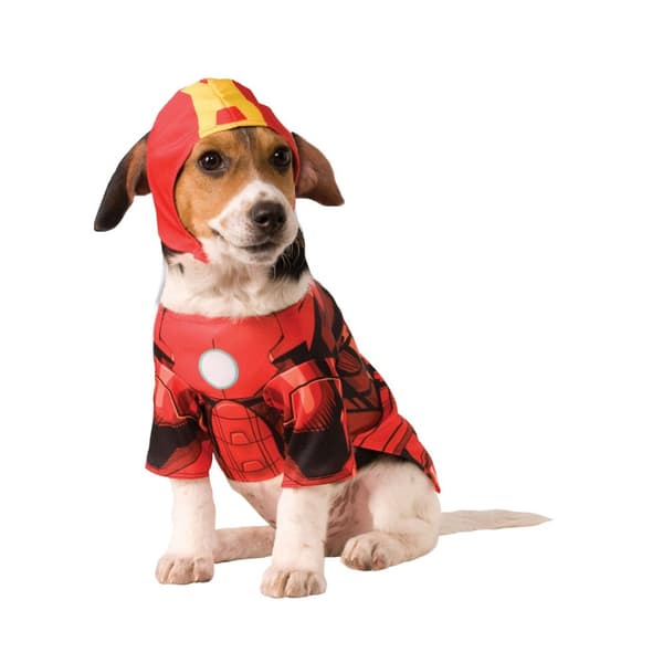Iron Man Printed Dog Costume