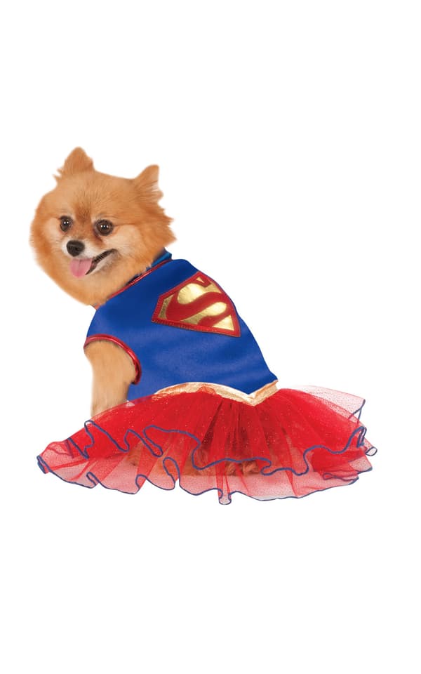 Supergirl Hunddräkt L