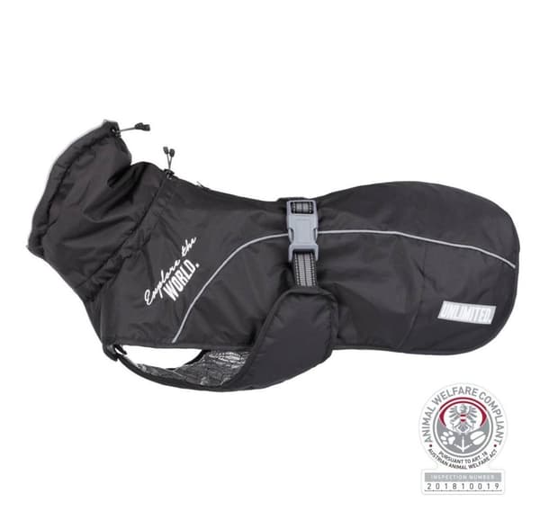 Explore vinterfrakke, M: 50 cm: 48–74 cm, sort