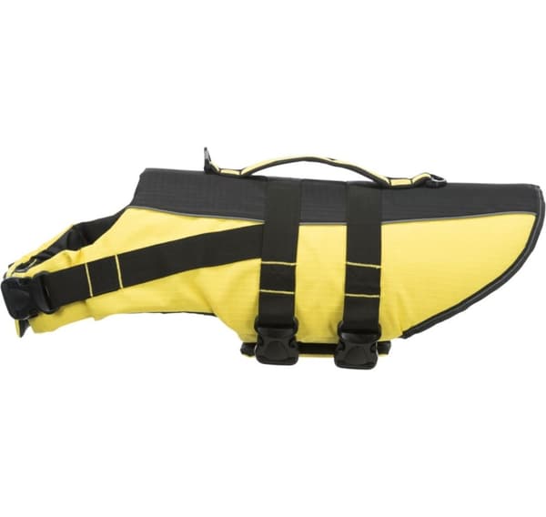 Redningsvest, L: 55 cm, gul/sort