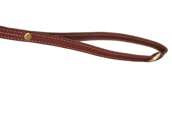 Hundkoppel och halsband set i äkta läder (XS-XXL)