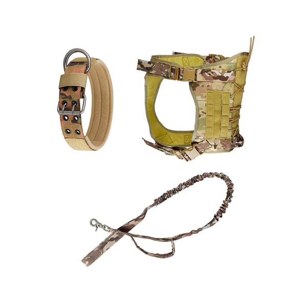 INF Kamouflage hundhalsbandset