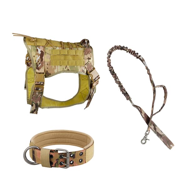 INF Kamouflage hundhalsbandset