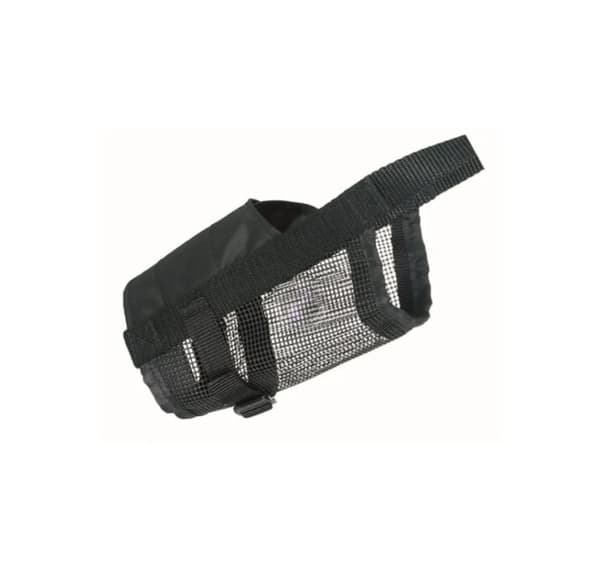 Nosparti med nätinlägg, polyester, S–M 15-20cm, svart